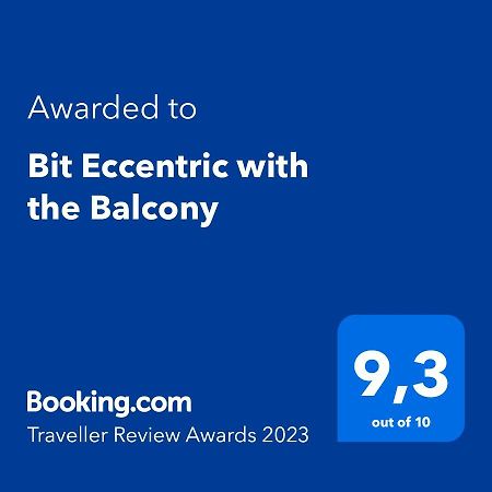 Bit Eccentric With The Balcony Apartment Warsaw Exterior photo
